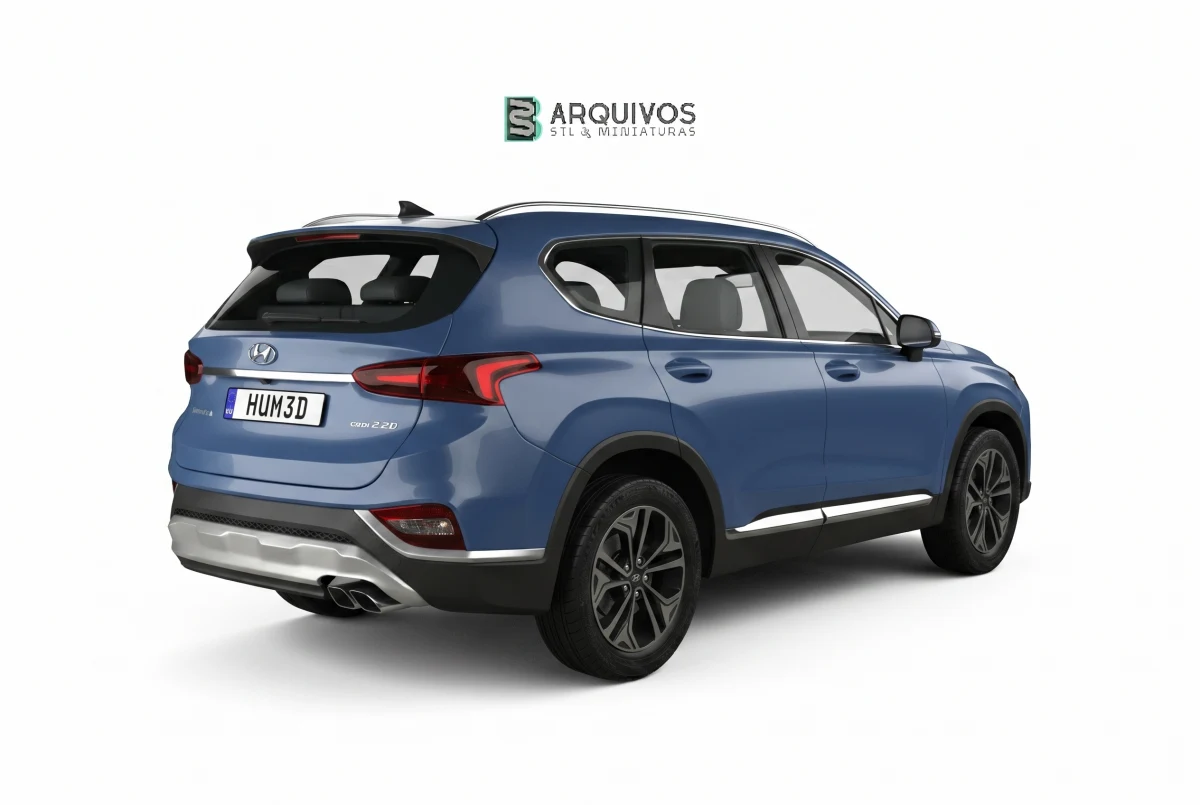 Modelo 3D STL - Hyundai Santa Fe (TM) 2021 — foto 3